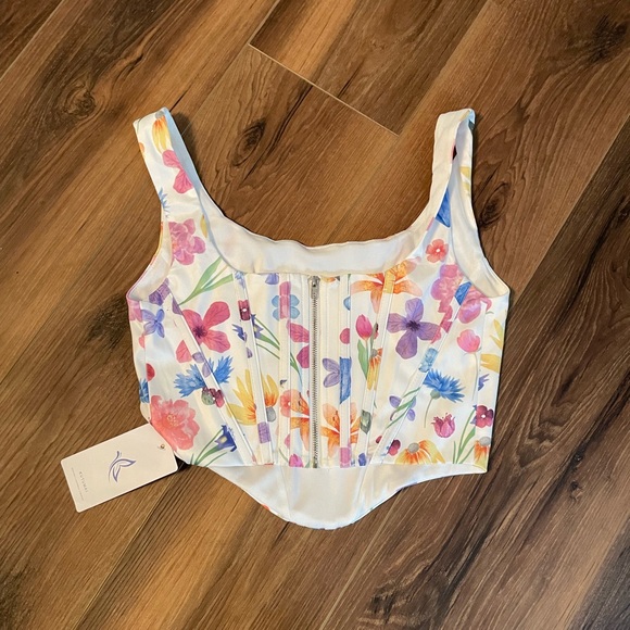✨floral corset top✨ - Picture 2 of 2